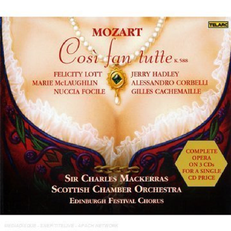 Picture of Scottish Chamber Orchestra & Sir Charles Mackerras - Mozart: Cosi fan tutte