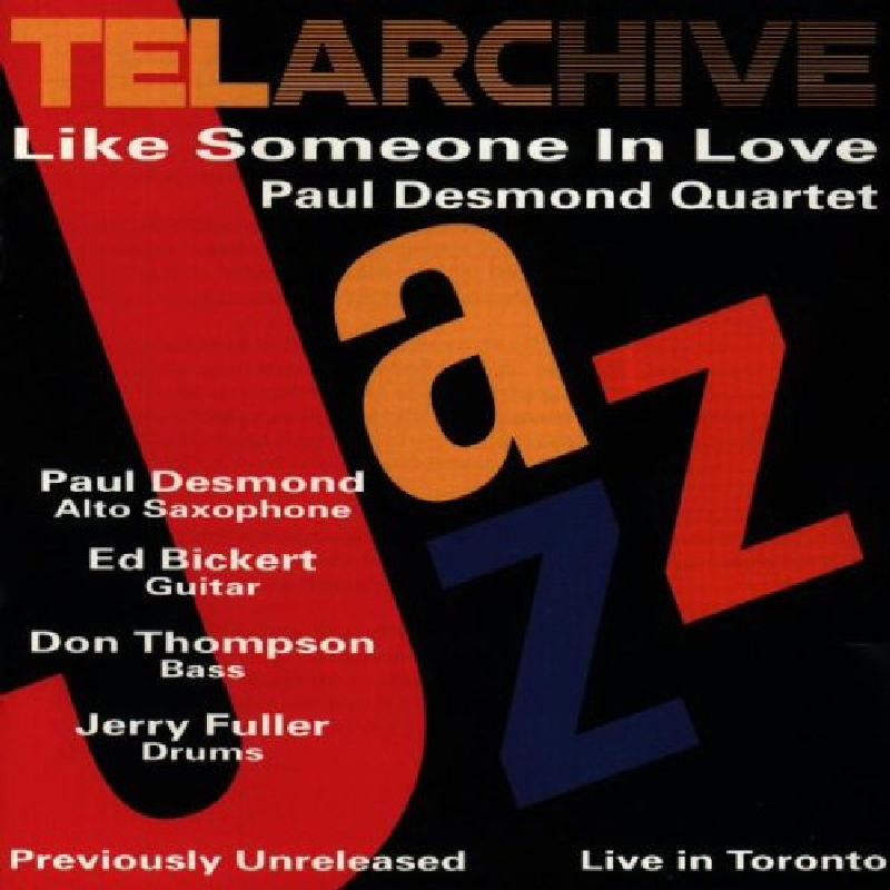 Picture of Paul Desmond Quartet - Like Someone In Love