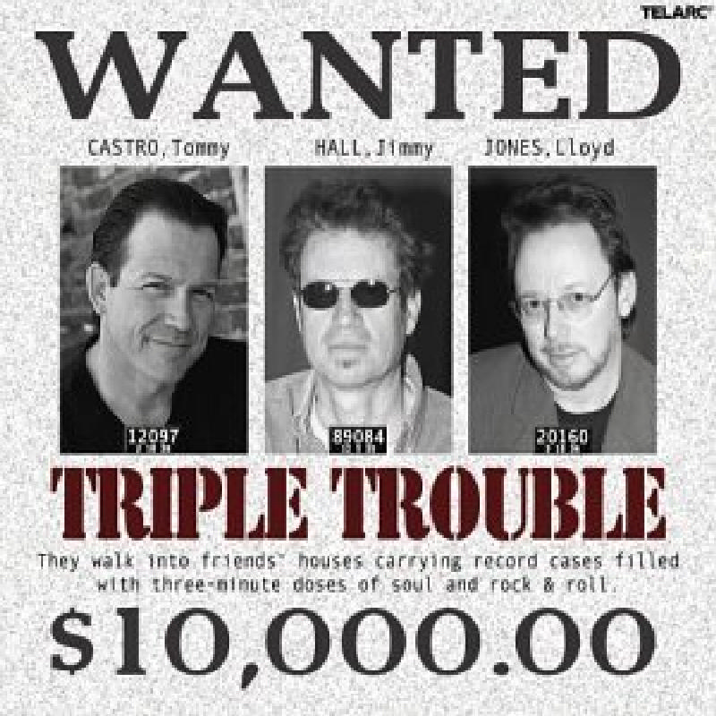 Picture of Tommy Castro, Jimmy Hall & Lloyd Jones - Triple Trouble