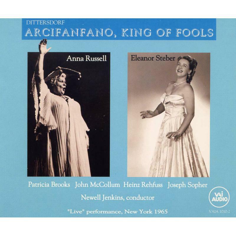 Picture of Russell/Steber - Karl Ditters von Dittersdorf: Arcifanfano (Live 1965) (2CD)