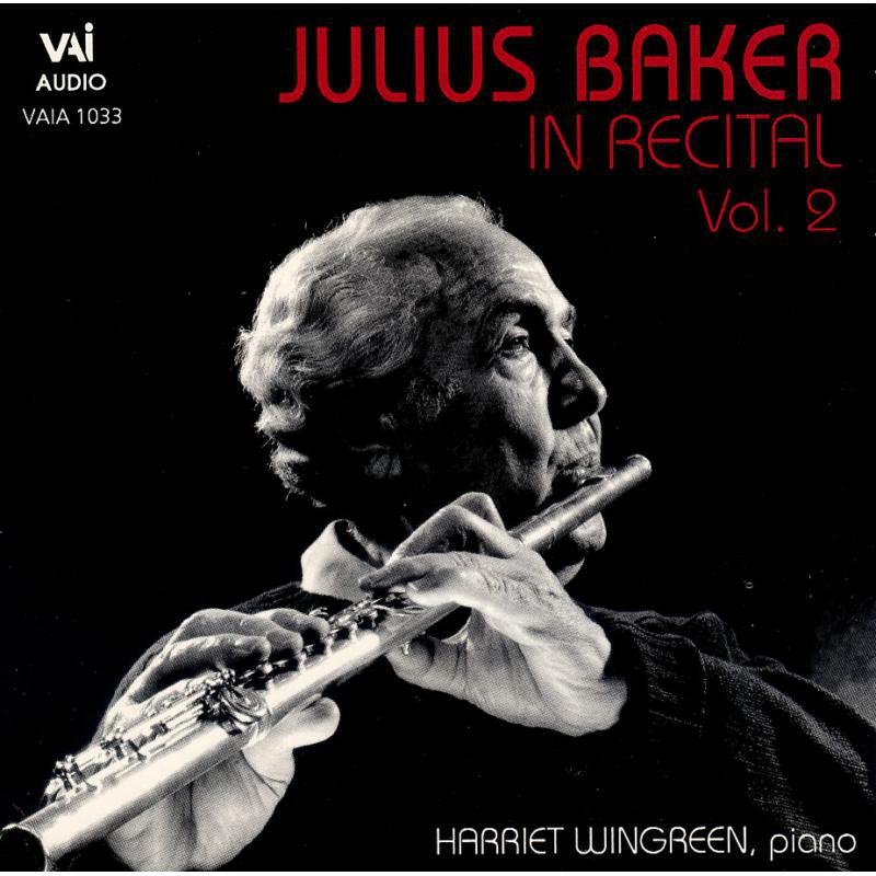 Picture of Baker - Julius Baker in Recital Vol.2