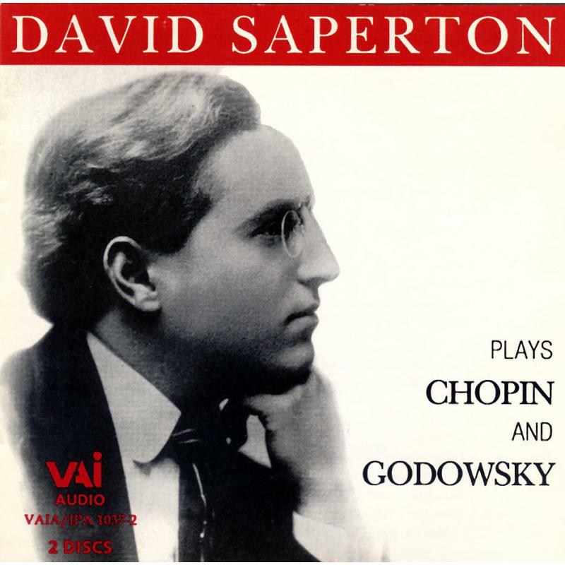 Picture of Saperton - David Saperton Plays Chopin & Godowsky (2CD)