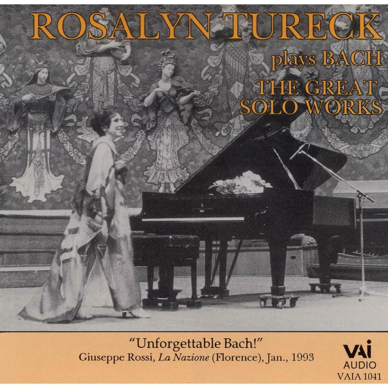 Picture of Tureck - Rosalyn Tureck Plays J. S. Bach: Great Solo Works Vol.1