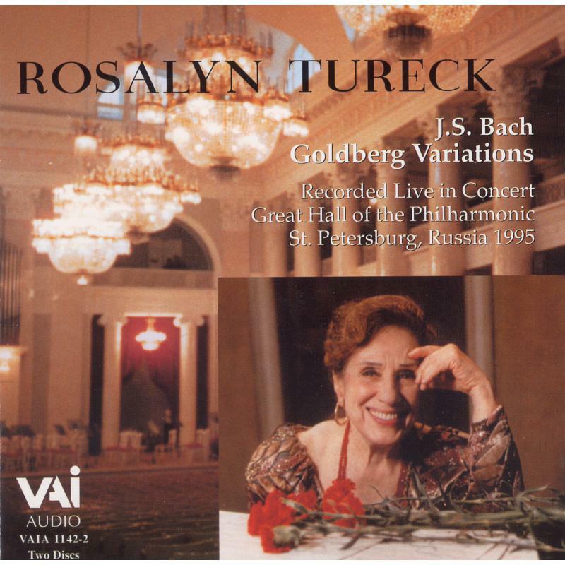 Picture of Tureck - Rosalyn Tureck plays J.S. Bach: Goldberg Variations (Live 1995) (2CD)