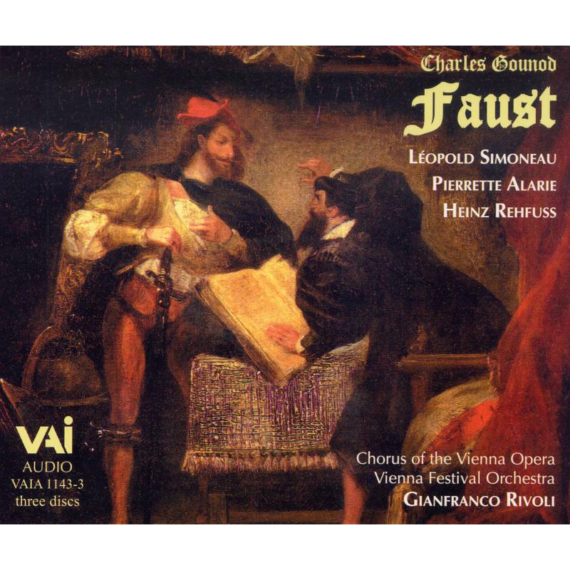 Picture of Simoneau/Alarie - Charles Gounod: Faust (1963 studio recording) (3CD)