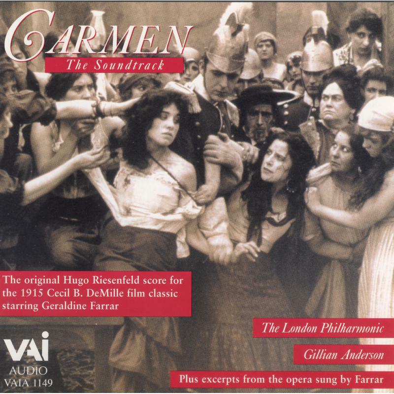 Picture of Anderson/London Po - Georges Bizet-Hugo Riesenfeld: Carmen - Soundtrack to 1915 Cecil B. Demille film