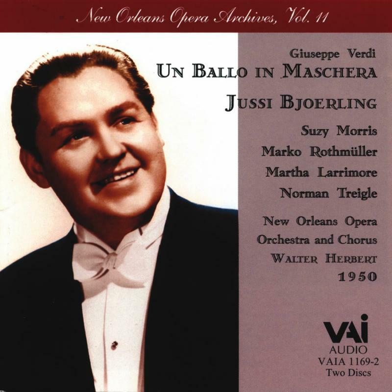 Picture of Bjoerling - Giuseppe Verdi: Masked Ball (1950) (2CD)