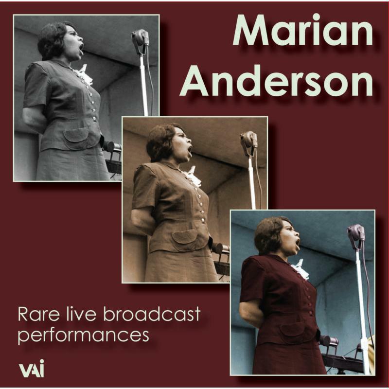 Picture of Anderson - Marian Anderson - Rare Live Broadcast Performances 1944-1951