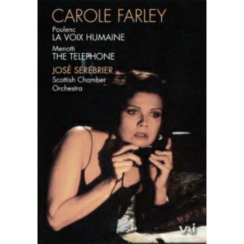 Picture of Farley/Serebrier - Gian Carlo Menotti: The Telephone / Francis Poulenc: La Voix Humaine