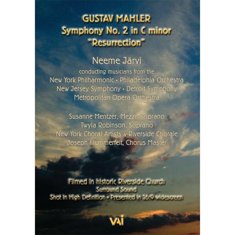 Picture of Mentzer/Robinson/Jarvi - Gustav Mahler: Symphony no.2 in C minor