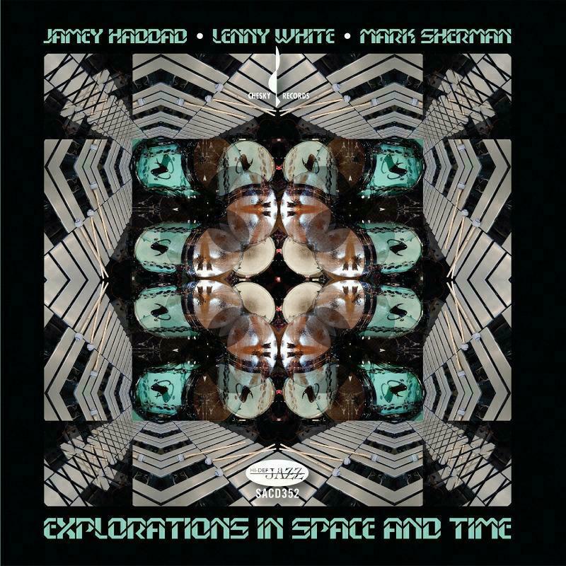 Picture of Jamey Haddad, Lenny White & Mark Sherman - Explorations in Space and Time