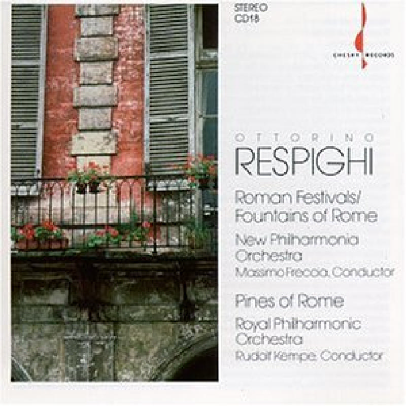 Picture of NEW PHILHARMONIA ORCHESTRA - Respighi: Roman Festivals; Fountains of Rome; Pines of Rome