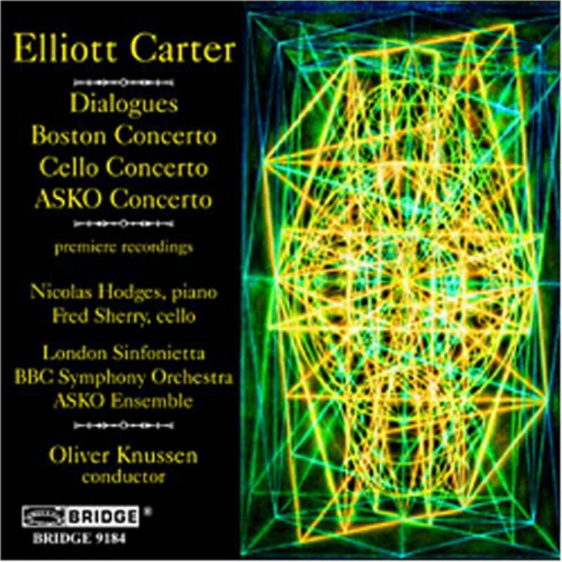 Picture of Nicolas Hodges - Carter - Dialogues, Boston Concerto, Cello Concerto