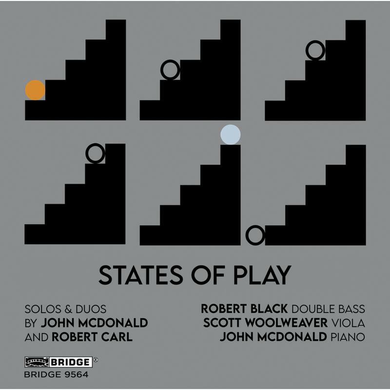 Picture of Robert Black; Scott Woolweaver; John McDonald - States of Play: Solos & Duos