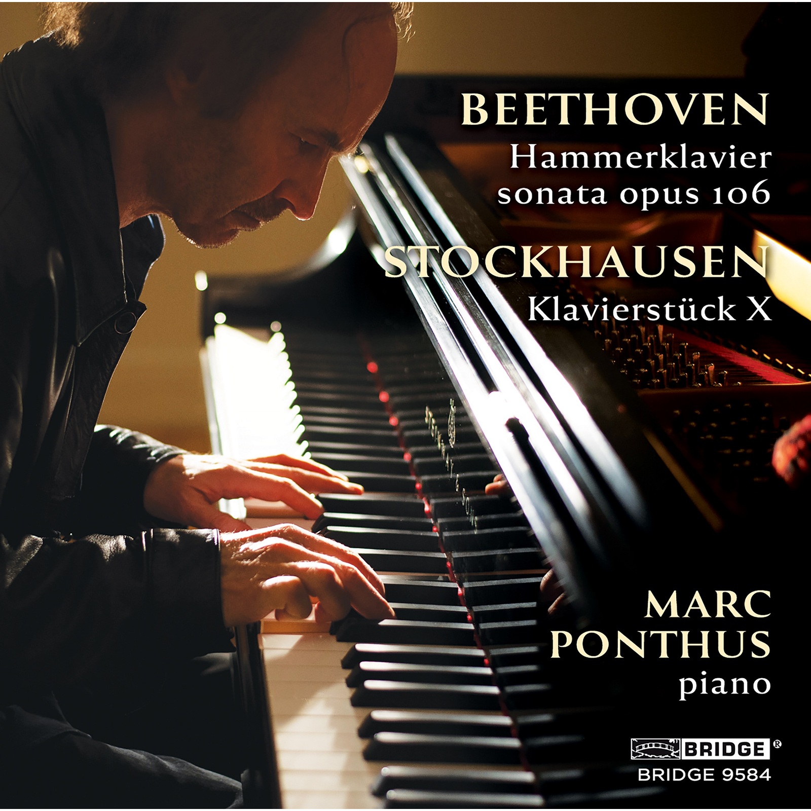 Picture of Marc Ponthus - Ponthus plays Beethoven and Stockhausen