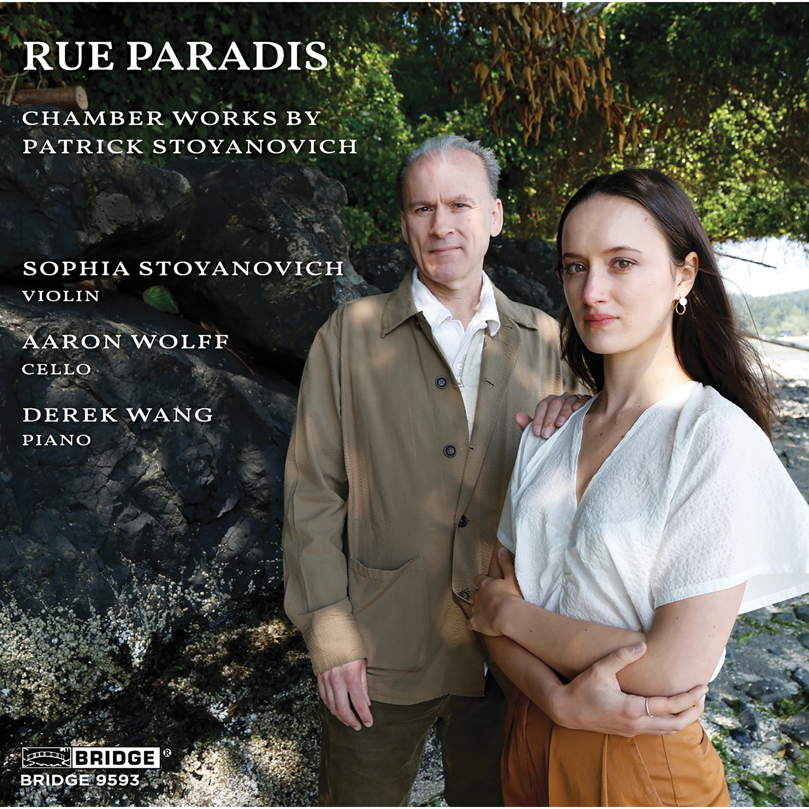 Picture of Sophia Stoyanovich; Derek Wang; Aaron Wolff - Rue Paradis - Chamber Works by Patrick Stoyanovich