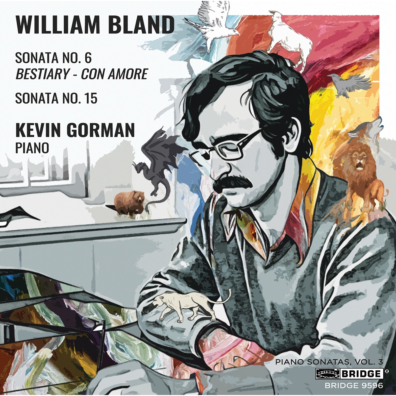 Picture of Kevin Gorman - William Bland: Piano Sonatas, Vol. 3