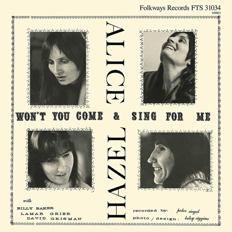 Picture of Hazel Dickens & Alice Gerrard - Won't You Come and Sing For Me?