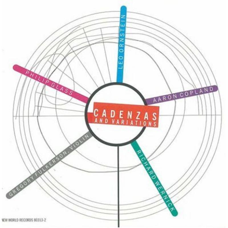 Picture of Glass, Copland, Ornstein, �: Cadenzas & Variations - Glass, Copland, Ornstein, �: Cadenzas & Variations
