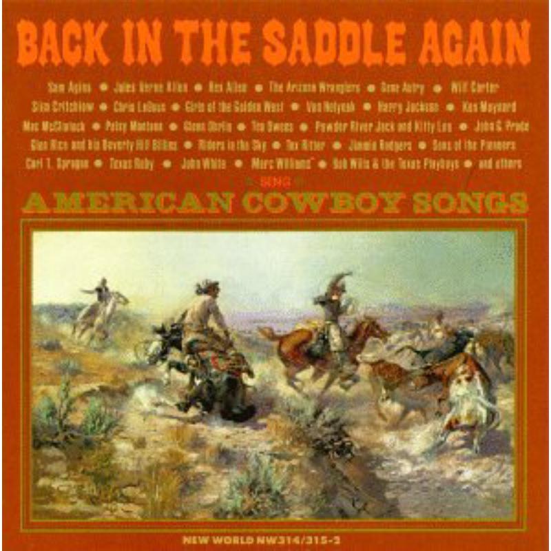 Picture of Back in the Saddle Again - American Cowboy Songs - Back in the Saddle Again - American Cowboy Songs