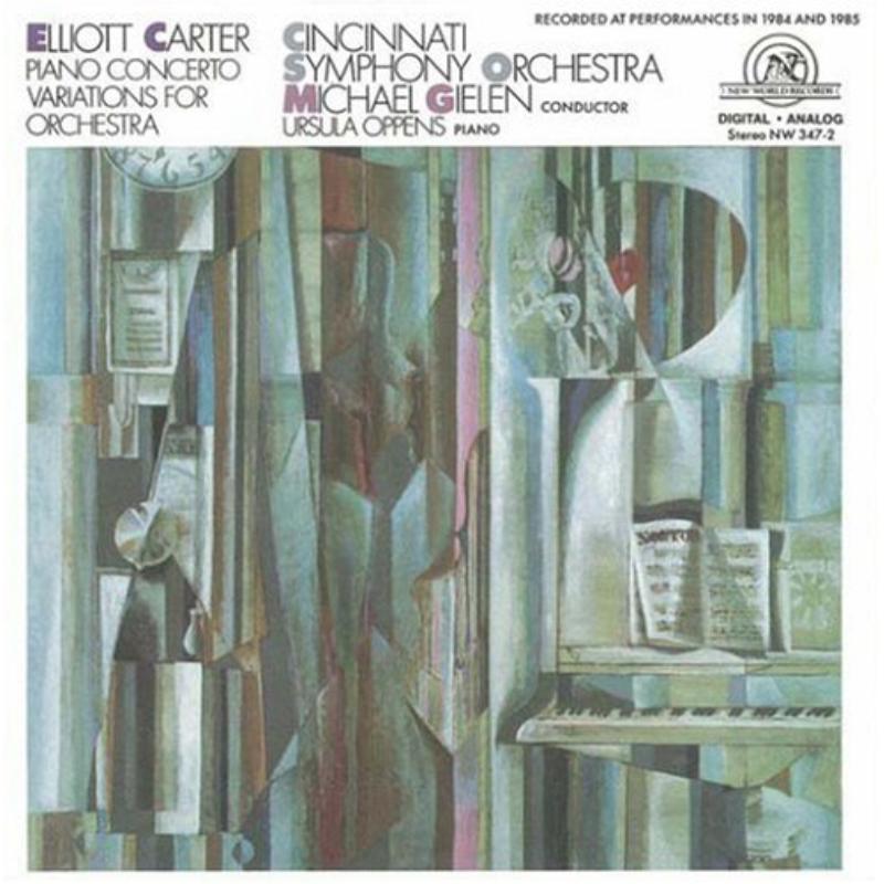Picture of Carter: Piano Concerto, Variations for Orchestra - Carter: Piano Concerto, Variations for Orchestra