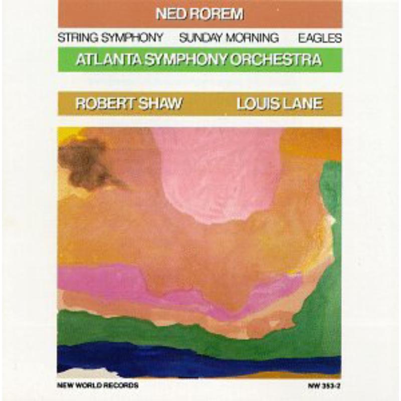 Picture of Ned Rorem (String Symphony, Sunday Morning, �) - Ned Rorem (String Symphony, Sunday Morning, �)