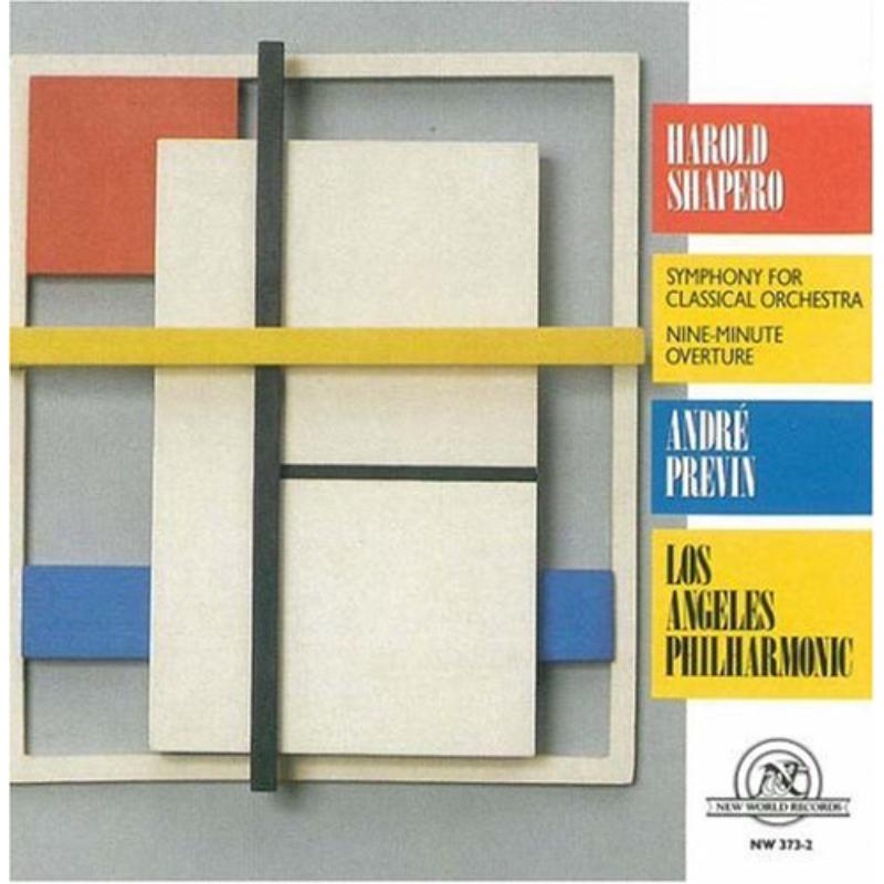 Picture of Shapero: Symphony for Classical Orchestra - Shapero: Symphony for Classical Orchestra