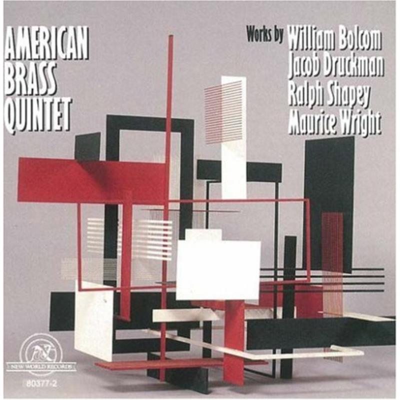 Picture of Bolcom, Drukman, Shapey, Wright: Brass Works - Bolcom, Drukman, Shapey, Wright: Brass Works
