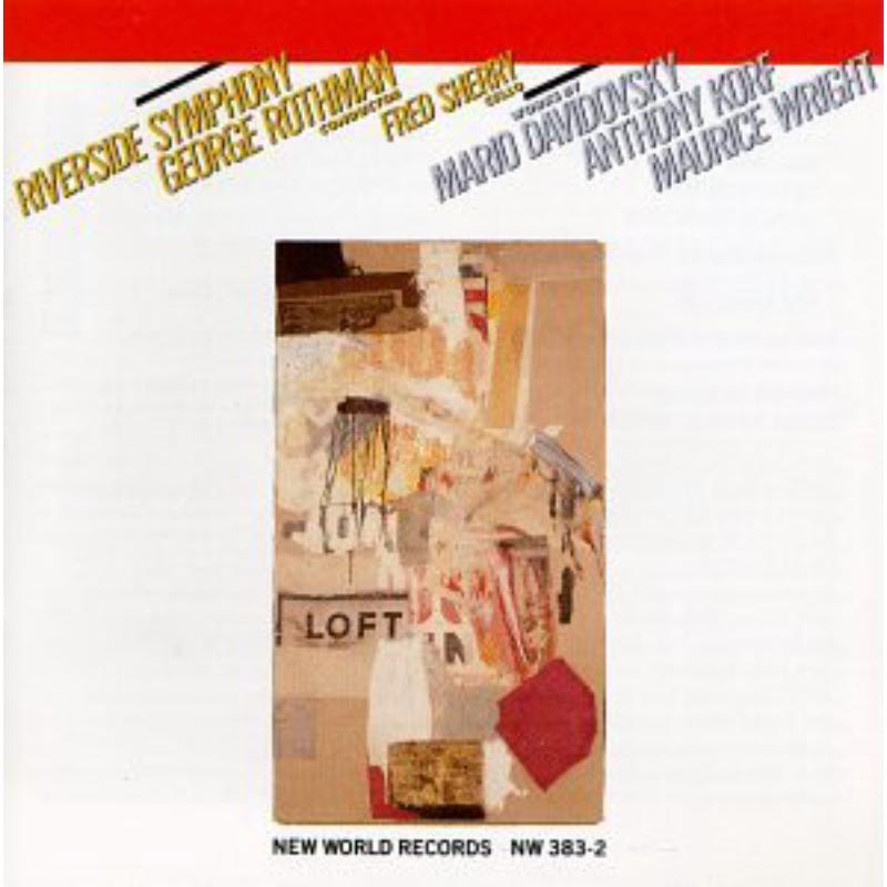 Picture of Davidovsky: Divertimento, Korf: Sym No. 2, Wright: - Davidovsky: Divertimento, Korf: Sym No. 2, Wright: