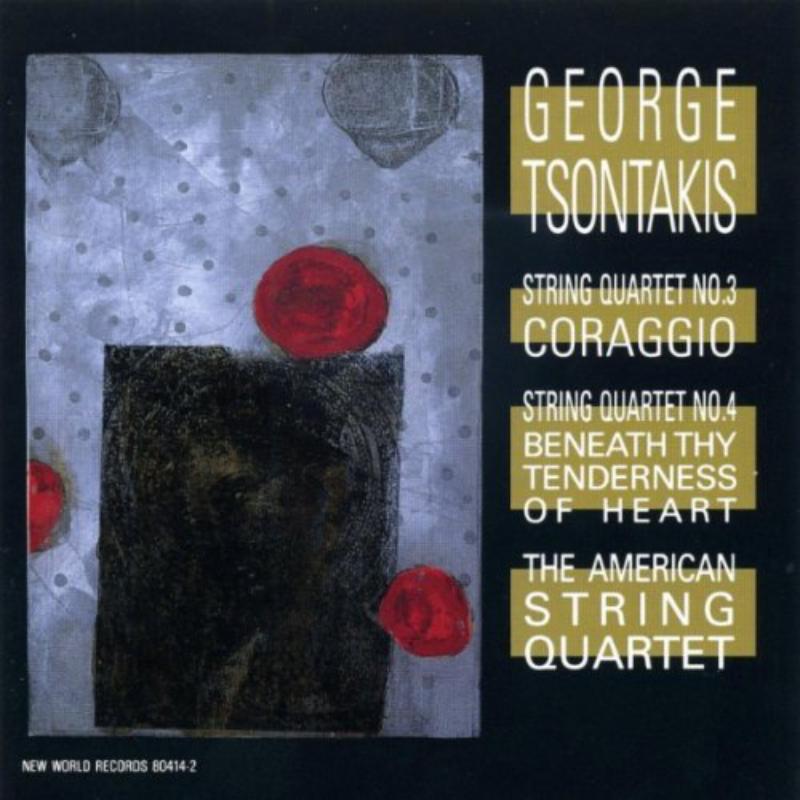 Picture of Tsontakis: String Quartet No. 3 (Corragio) - Tsontakis: String Quartet No. 3 (Corragio)