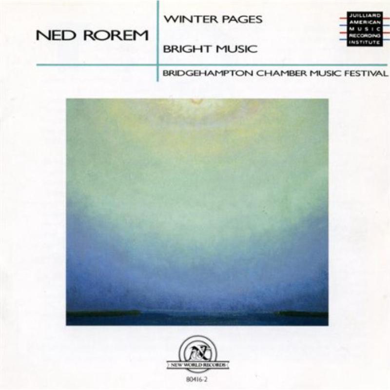 Picture of Rorem: Winter Pages, Bright Music - Rorem: Winter Pages, Bright Music