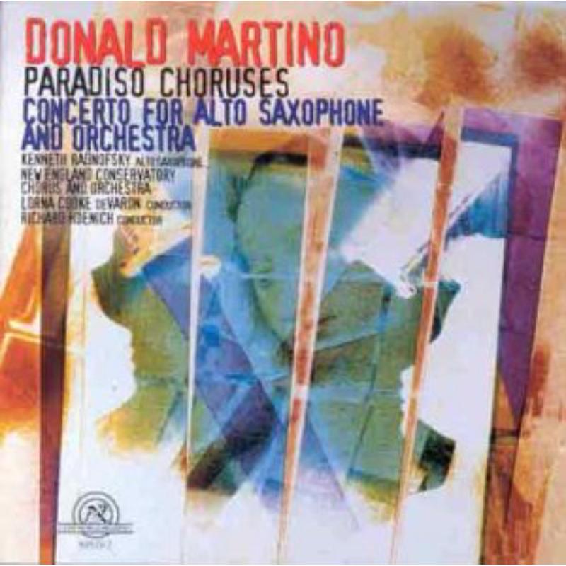 Picture of Martino: Paradiso Choruses, Cto for Alto Saxophone - Martino: Paradiso Choruses, Cto for Alto Saxophone