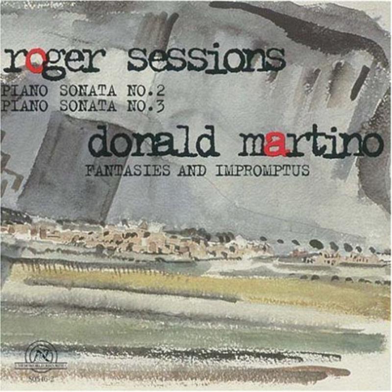 Picture of Sessions: Piano Sonatas #2 & 3, Martino: Fantasies - Sessions: Piano Sonatas #2 & 3, Martino: Fantasies