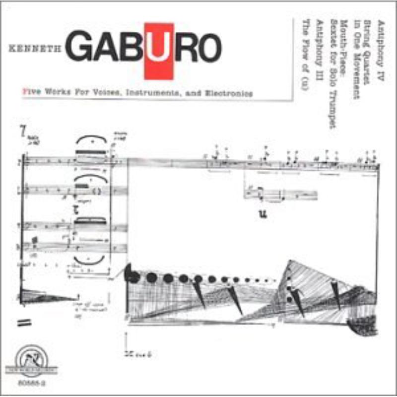 Picture of Gaburo: 5 Works for Voices, Instruments & Electron - Gaburo: 5 Works for Voices, Instruments & Electron