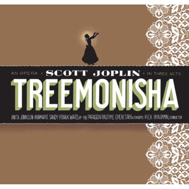 Picture of The Paragon Ragtime Orchestra and Singers; Rick Benjamin, Anita Johnson, AnnMarie Sandy, Edward Pleasant, Frank Ward, Jr., Chauncey Packer, Todd Payne, Robert Mack, Janinah Burnett, Darren Stokes, - Scott Joplin: Treemonisha