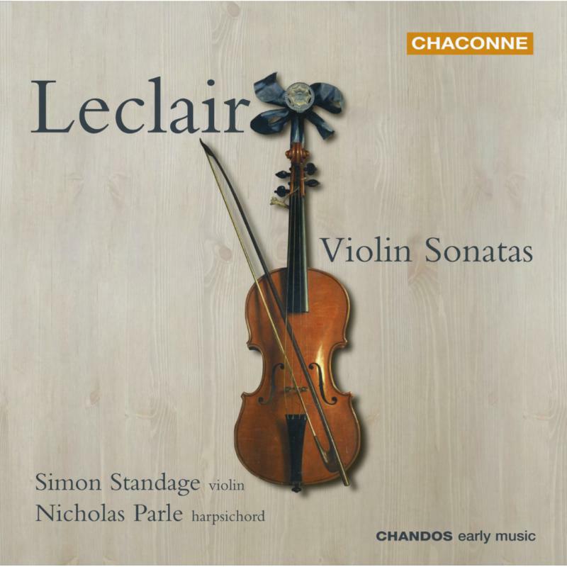 Picture of Simon Standage:Nicholas Parle - LECLAIR: VIOLIN SONATAS