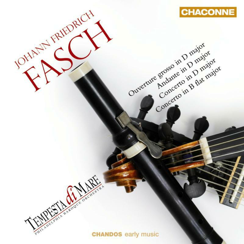 Picture of Tempesta Di Mare - FASCH: Ouverture grosso in D major / Concerto in B flat major / Concerto for Orchestra in D major / Andante in D major