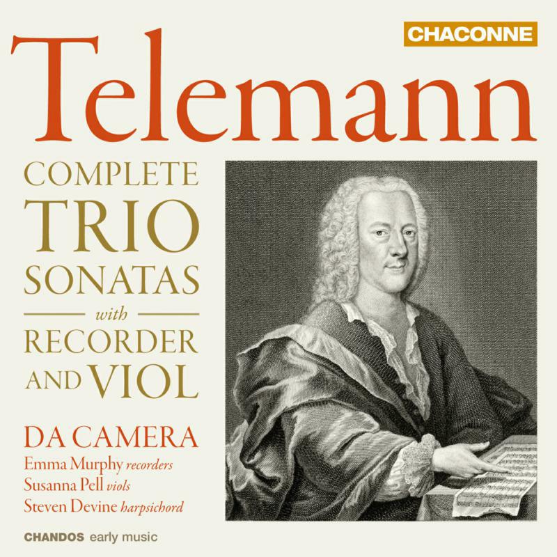 Picture of Murphy/Pell/Devine - Georg Philipp Telemann: Complete Trio Sonatas with Recorder and Violin