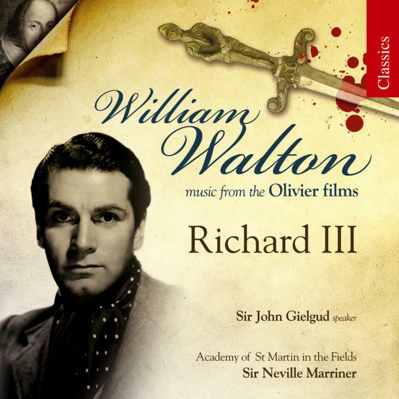 Picture of Academy Of St Martins:Marriner - Walton - Music from Olivier Films - RICHARD III