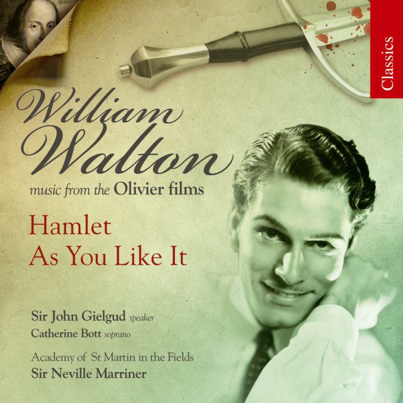 Picture of Academy Of St Martins:Marriner - Walton - Music from the Olivier Films/ HAMLET/ AS YOU LIKE IT