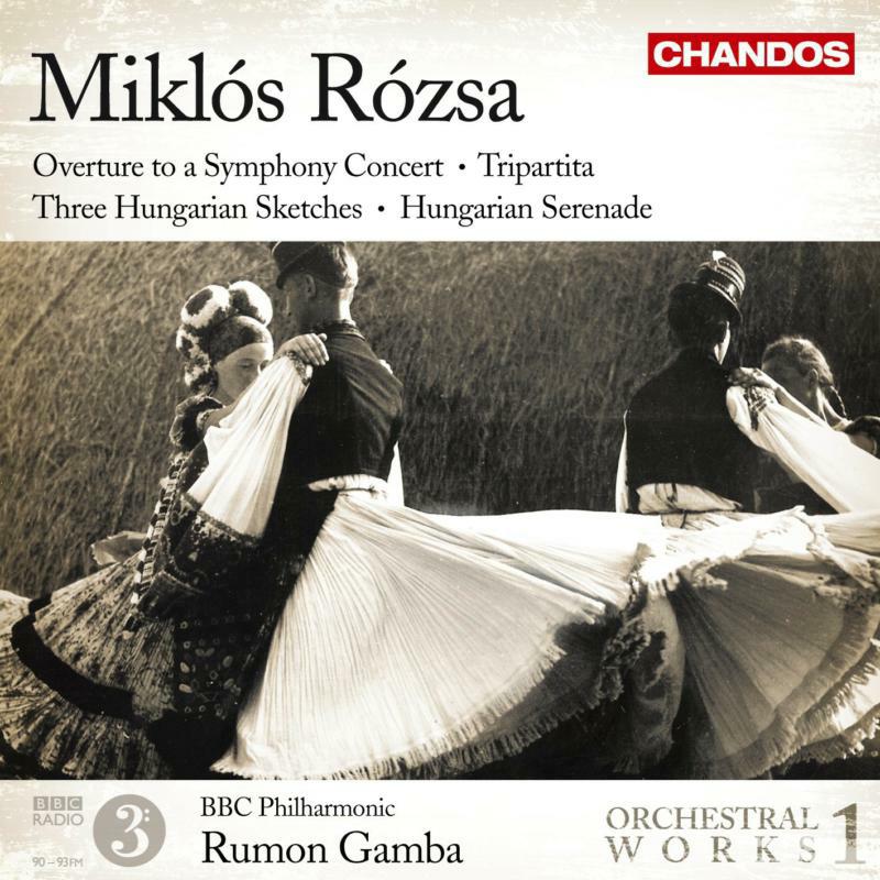 Picture of Bbc Philharmonic:Gamba - ROSZA: ORCHESTRAL WORKS VOL.1