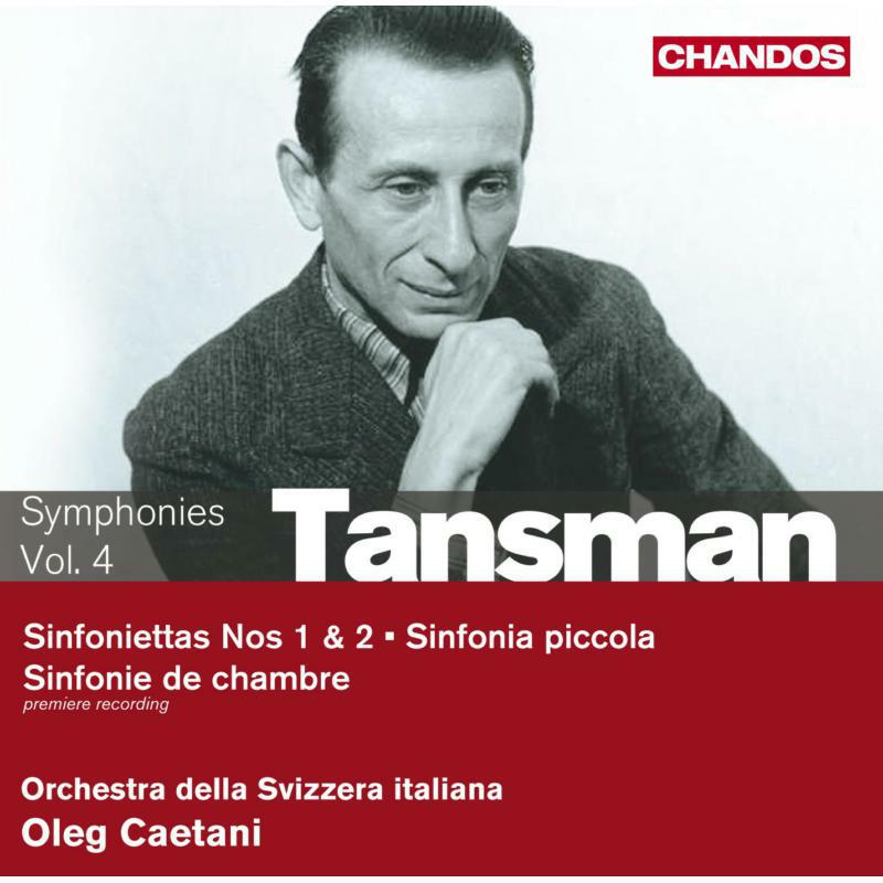 Picture of Radio Svizzera Di Lingua It - Tansman: Symphony Chamber Works 4