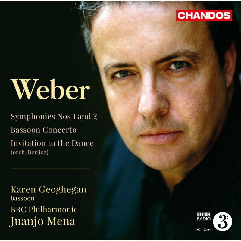Picture of Geoghegan:Bbc Phil:Mena - Weber: Symphonies Nos. 1/ 2