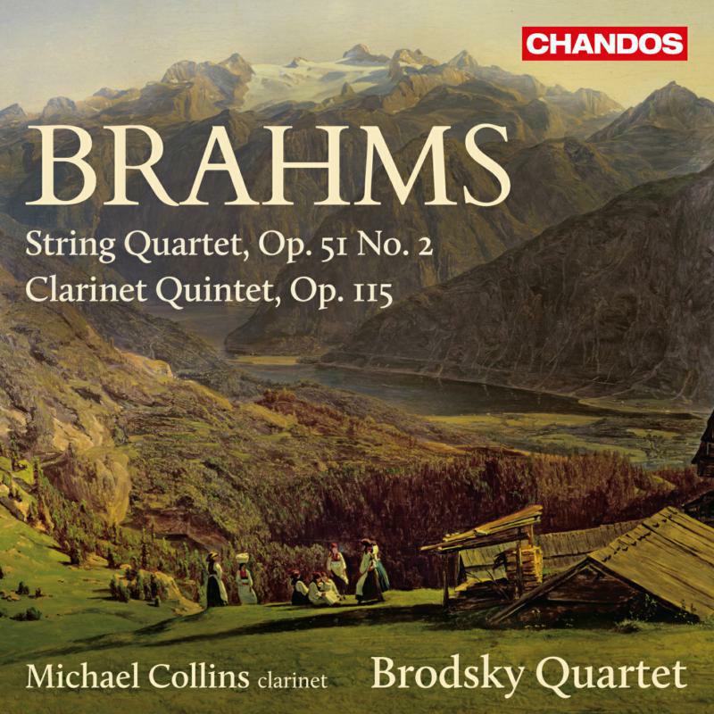 Picture of Brodsky Quartet:Collins - Brahms: String Quartet | Clarinet Quintet Op. 115