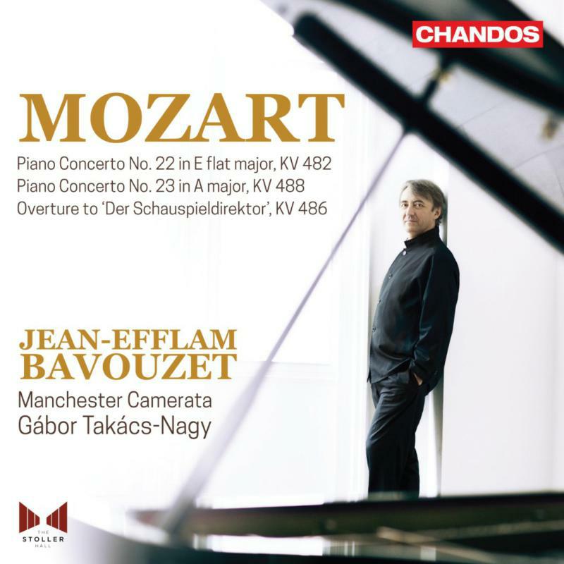 Picture of Bavouzet/Manchester Camerata - Wolfgang Amadeus Mozart: Piano Concerto No. 22, K. 482 & No.23, K. 488, Vol. 6