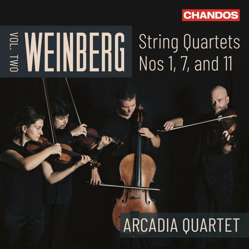 Picture of Arcadia Quartet - Mieczys?aw Weinberg: String Quartets Nos. 1, 7 & 11 (Vol. 2)