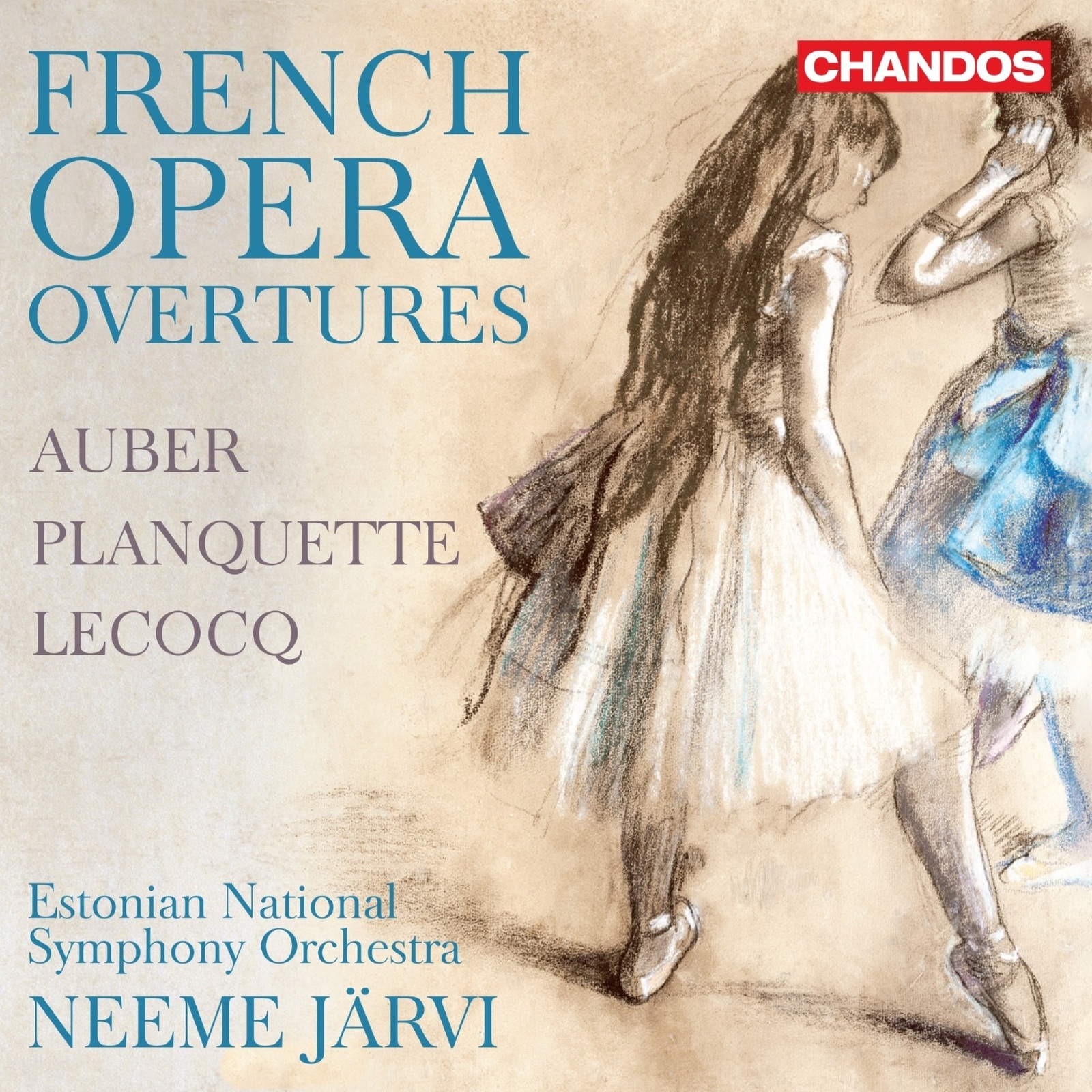 Picture of Estonian National Symphony Orchestra; Neeme Jarvi - French Opera Overtures by Auber, Planquette and Lecocq