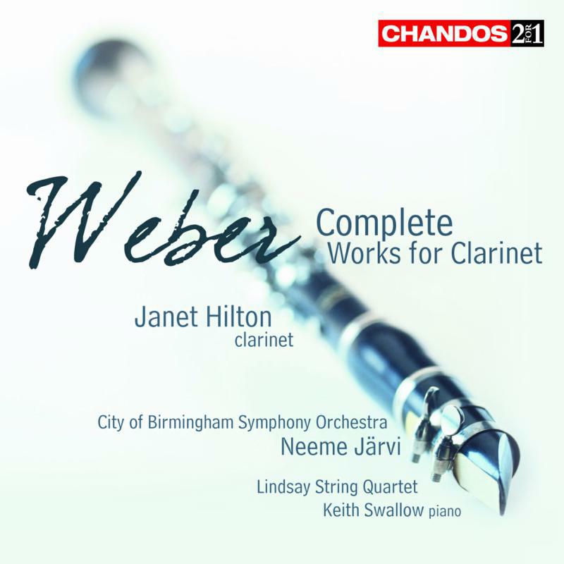 Picture of Cbso:Jarvi:Hilton:Swallow - WEBER: CLARINET WORKS