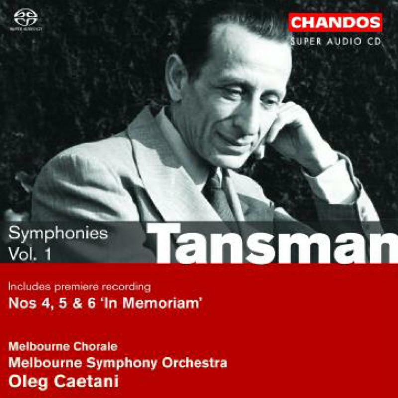 Picture of Oleg Caetani - TANSMAN: Symphonies, Vol. 1 - The War Years