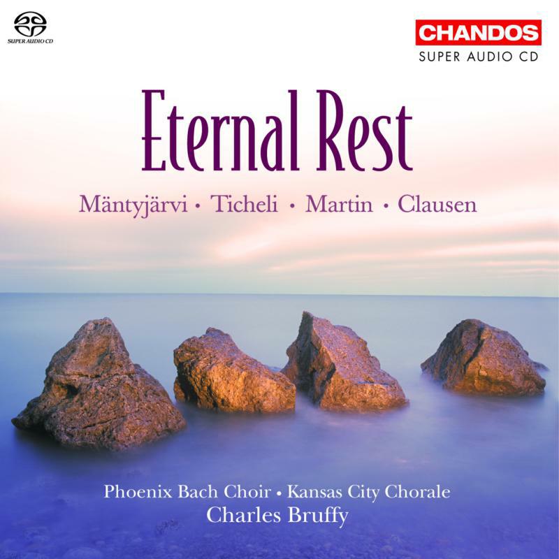 Picture of Phoenix Bach Choir:Kansas Chor - MARTIN: Mass for Double Choir / MANTYJARVI: Canticum Calamitatis Maritimae / CLAUSEN: In Pace